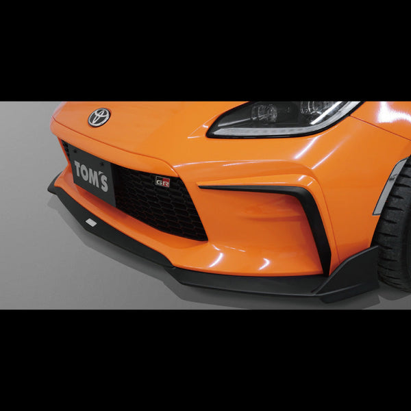 TOM's Racing Front Bumper Garnish For GR86 Go! Parts Parts Enthusiast