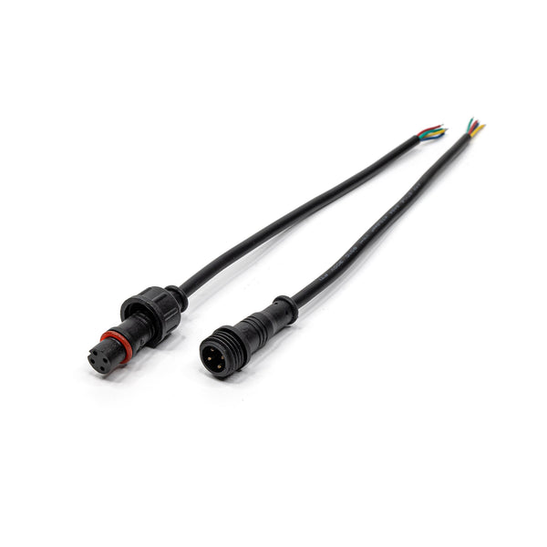 IP68 WATERPROOF BARREL CONNECTORS 4 PIN Go! Parts Parts Enthusiast