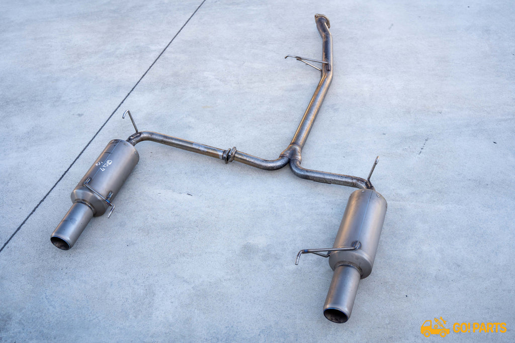 Euro R Parts Honda Accord Euro R CL7 MUGEN Catback Sports Exhaust System Titanium ...