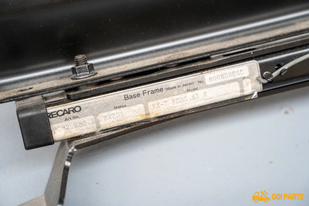 Fd Rx7 Seat Rails RECARO Base Frame Seat Rail R Drivers Side for Mazda RX7 FD3S – Go ...