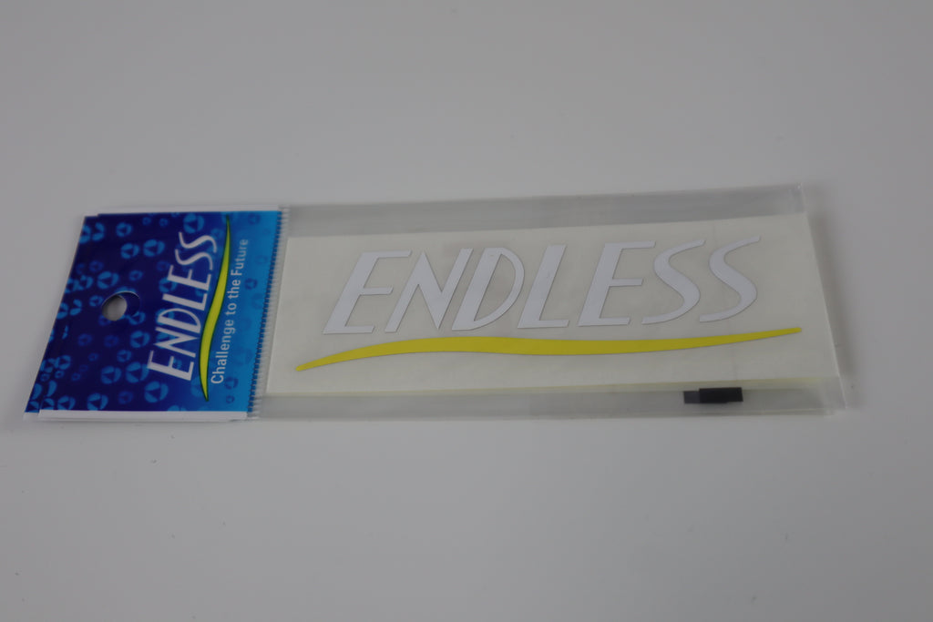 Endless Logo Sticker White – Go! Parts - Parts Enthusiast