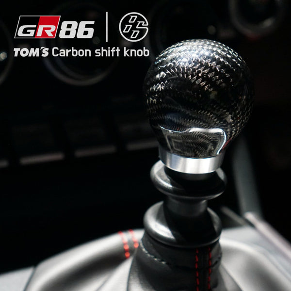 TOM's Racing Carbon Shift Knob for Toyota GR86 Go! Parts Parts
