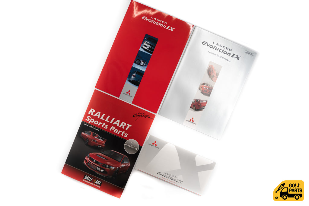 Mitsubishi Lancer Evolution Evo 9 CT9A Ralliart Brochure