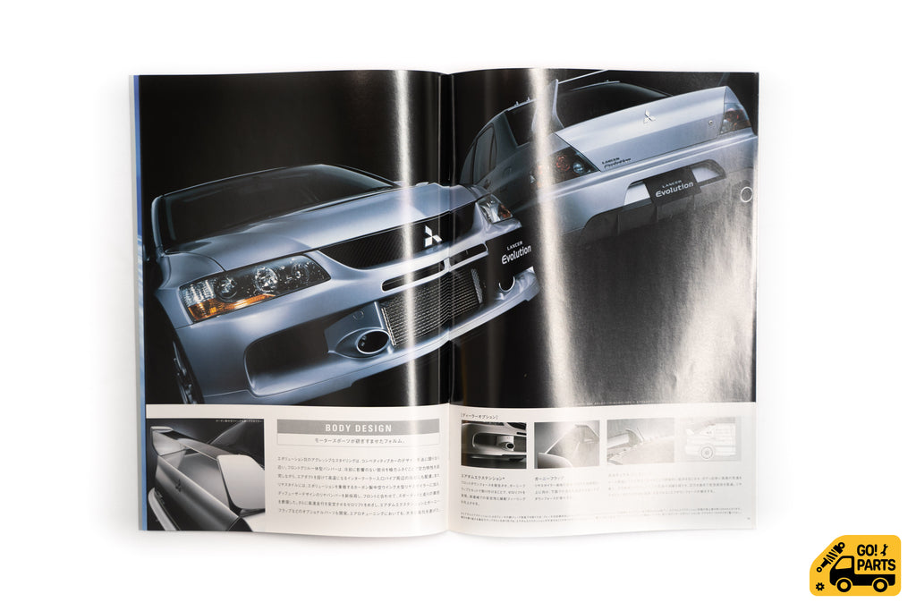 Mitsubishi Lancer Evolution Evo 9 CT9A Ralliart Brochure
