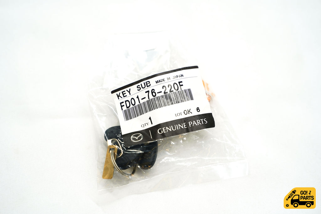 Mazda RX7 FD3S Genuine Door Lock Barrel and Key LHS Passenger (FD01-76 ...